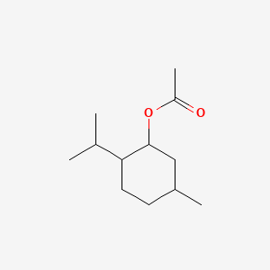 (5-methyl-2-propan-2-ylcyclohexyl) acetate