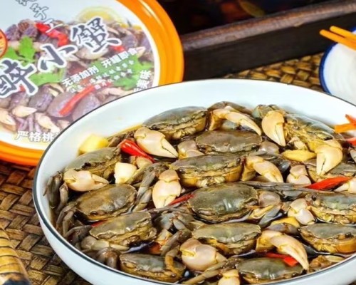 蜜汁醉蟹