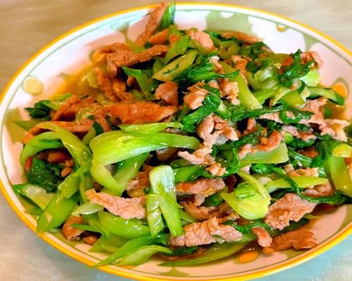 菜炒肉