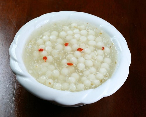 米酒汤圆